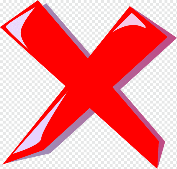 Крестик знак