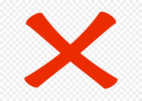 Крест без фона