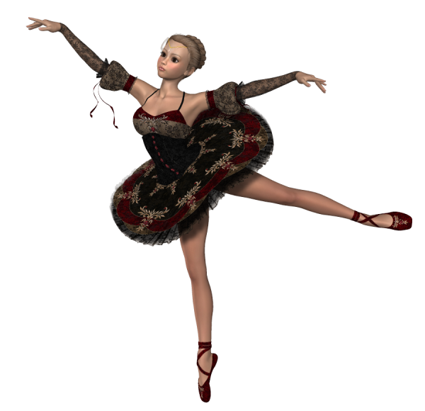 Силуэт балерины