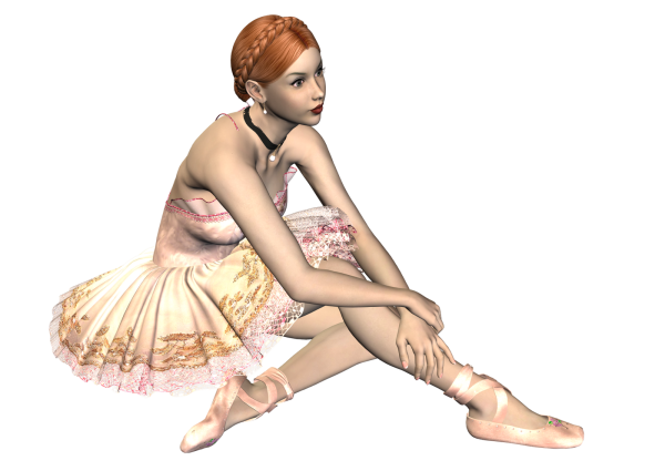 Балерина мультяшная