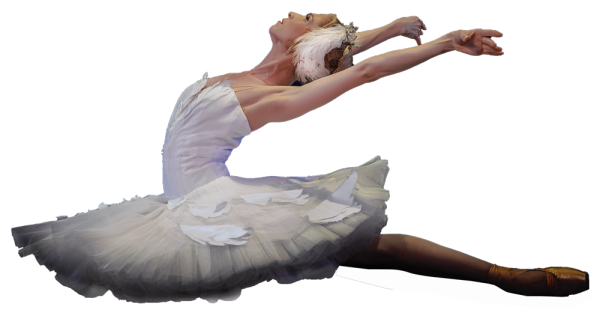 Балерина клипарт на прозрачном фоне