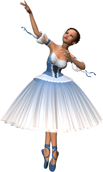 Балерина мультяшная