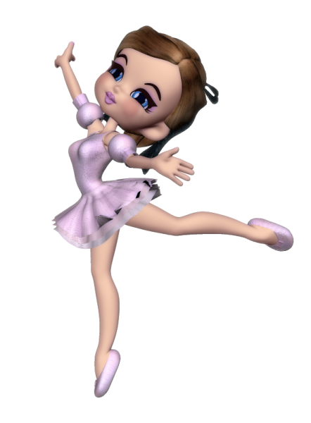 Балерина танцовщица вектор