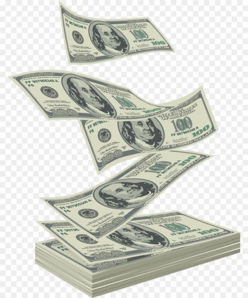 Деньги без фона