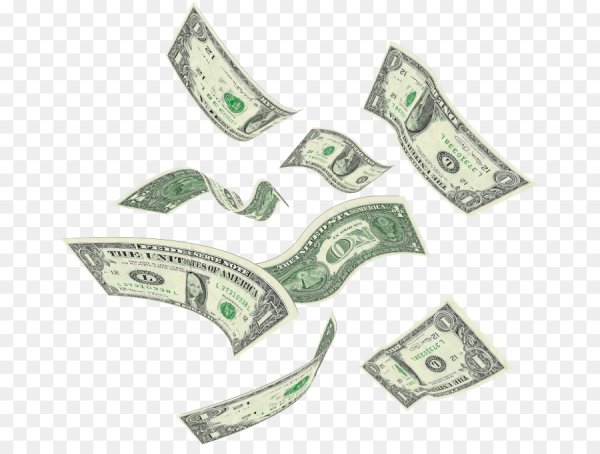 Доллар без фона