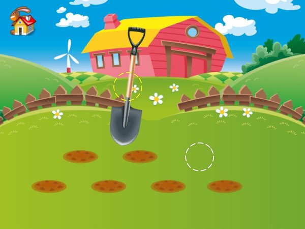 Огород для детей