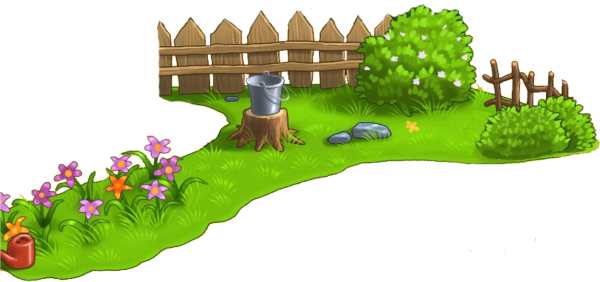 Огород мультяшная