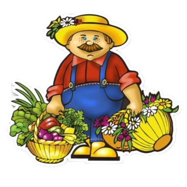 Сад огород вывеска