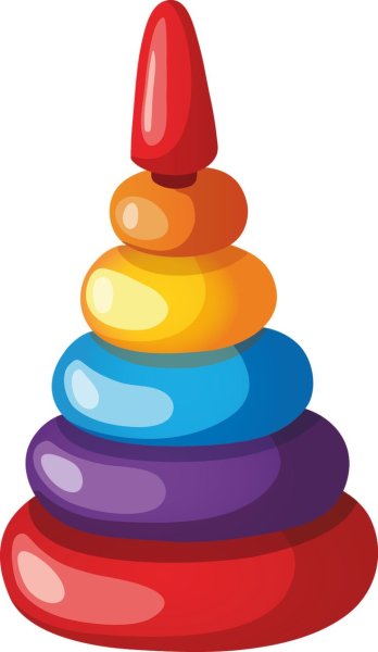 Пирамидка без фона