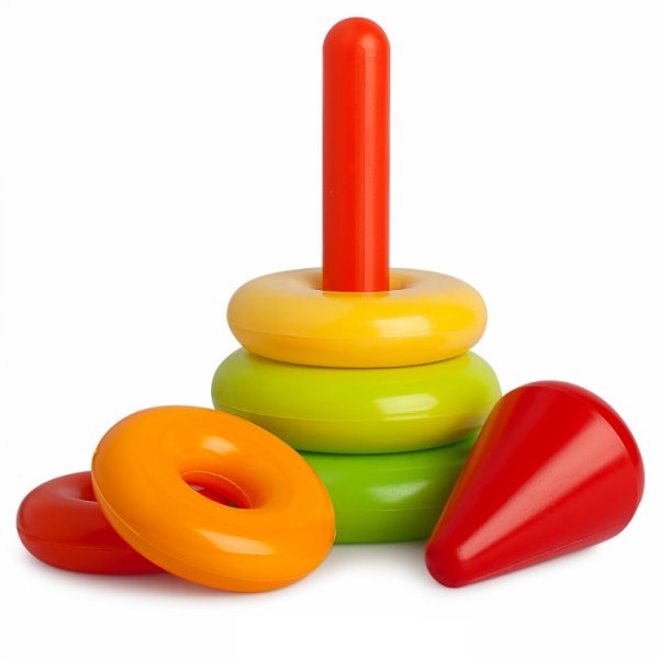 Пирамидка Росигрушка Малютка 9225