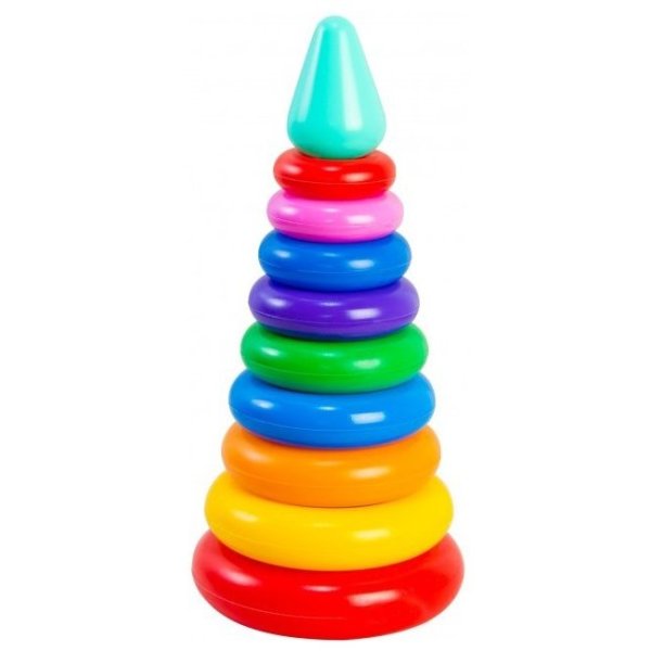 Пирамидка Росигрушка Гулливер 9646