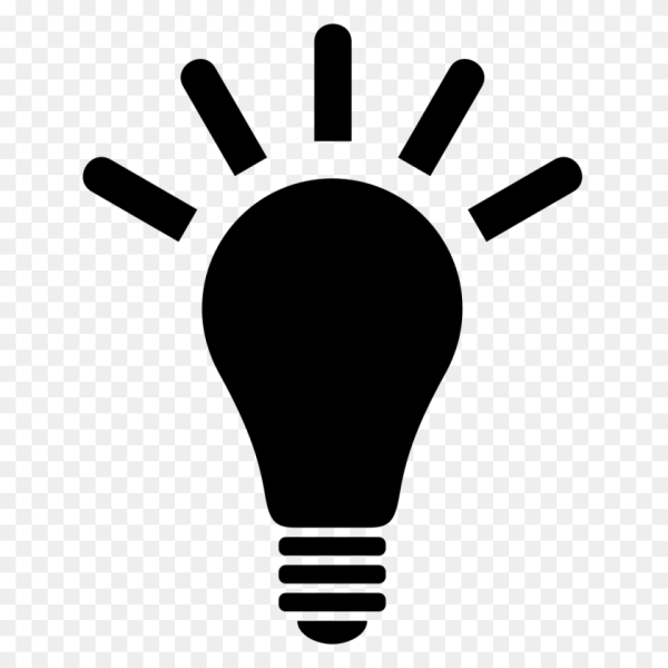 Лампочка значок