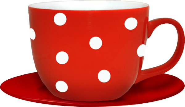 Красная чашка