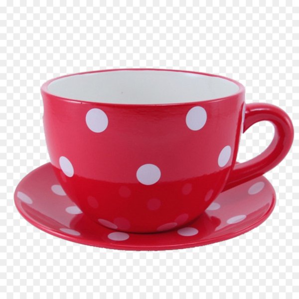 Кружка горошек