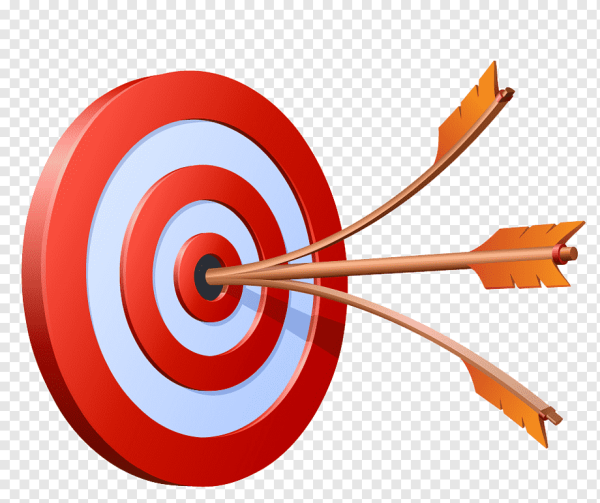 Цель на прозрачном фоне