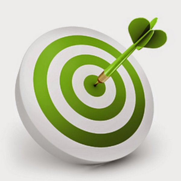 Цель зеленым цветом