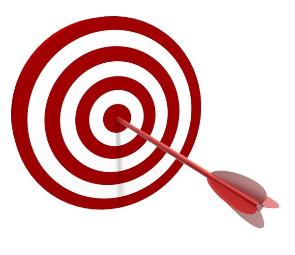 Цель на прозрачном фоне