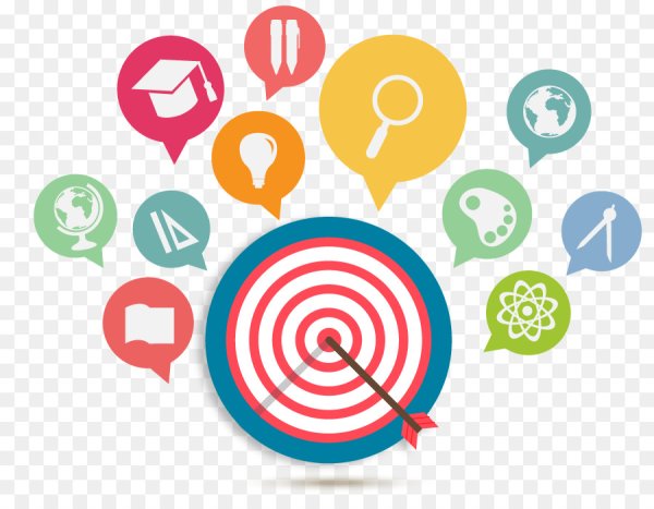 Цель Векторная иллюстрация