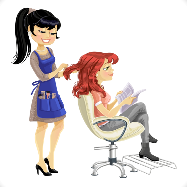 Парикмахер иллюстрация