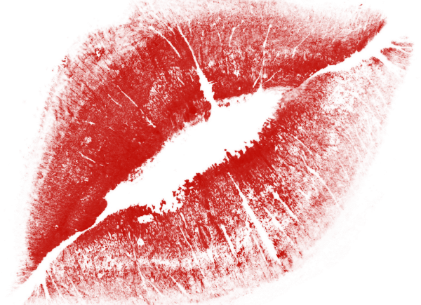 Отпечаток помады