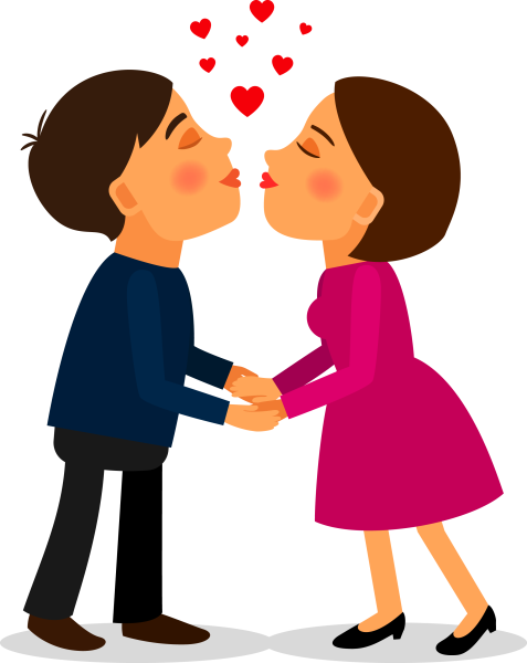 Поцелуи мультяшные