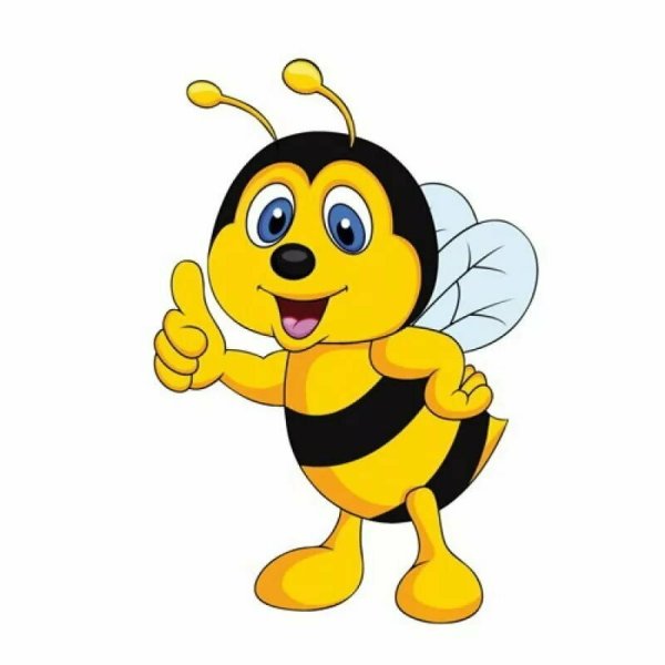 Пчела мультяшная