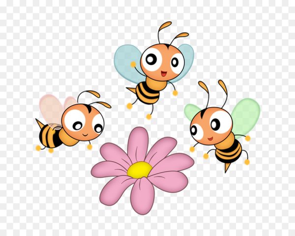 Пчелы мультяшные