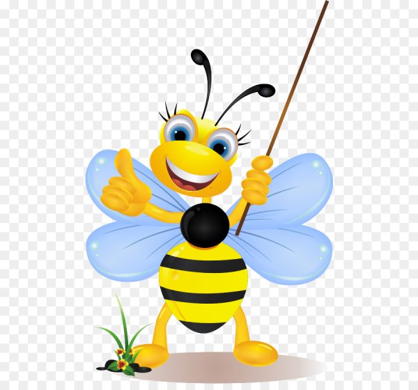 Пчелы мультяшные
