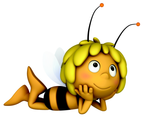 Пчелка Майя гусеница