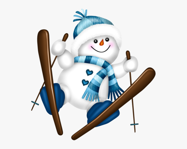 Снеговик спортсмен