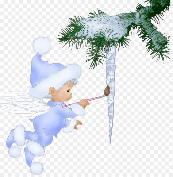 Зимний клипарт на прозрачном фоне