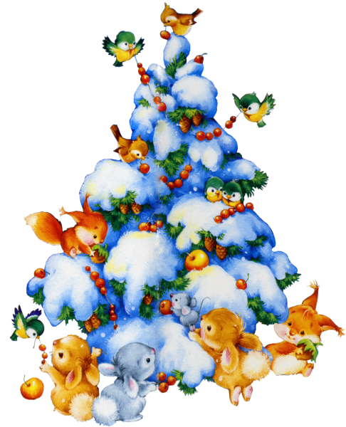 Новогодние зверюшки