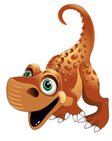 Динозаврик мультяшный