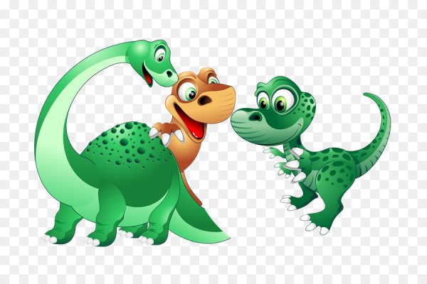 Динозавры мультяшные