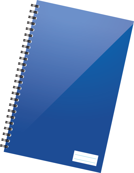 Блокнот векторное изображение