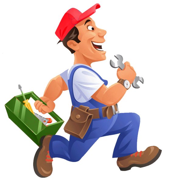 Человек с инструментом