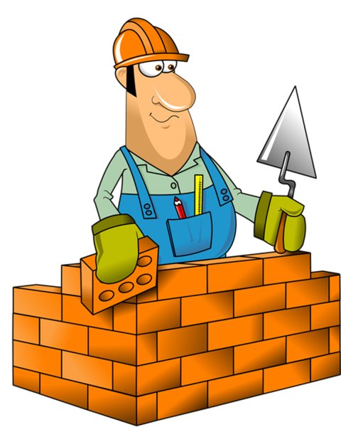 Каменщик мультяшный