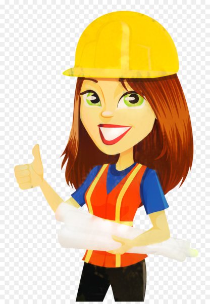 Девушка инженер Строитель