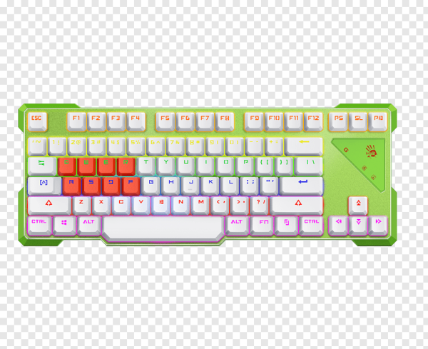 Мультяшная компьютерная клавиатура
