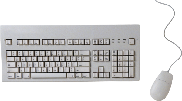 Клавиатура вид сверху