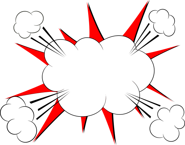 Атомный взрыв без фона