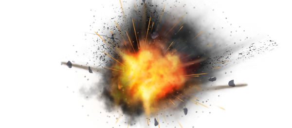 Взрыв векторный клипарт