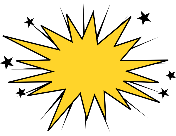 Мультяшный взрыв