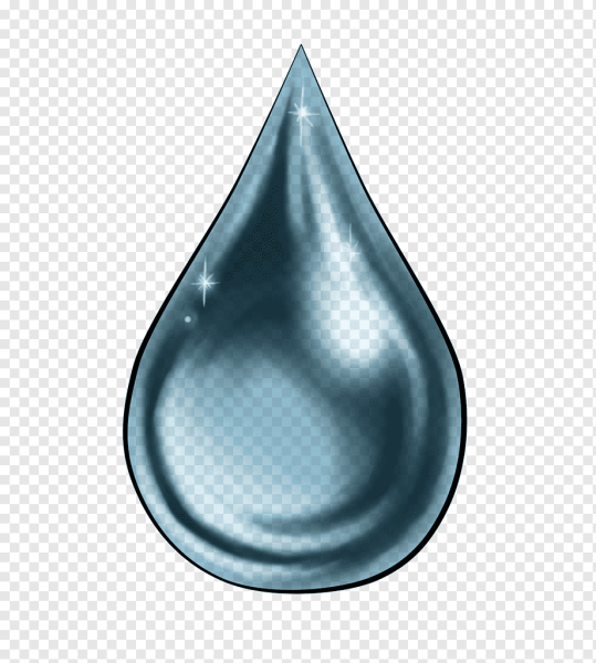 Капелька прозрачная