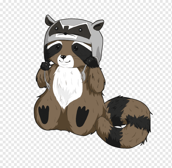 Мультяшные еноты