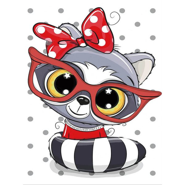 Енотик картинка для детей