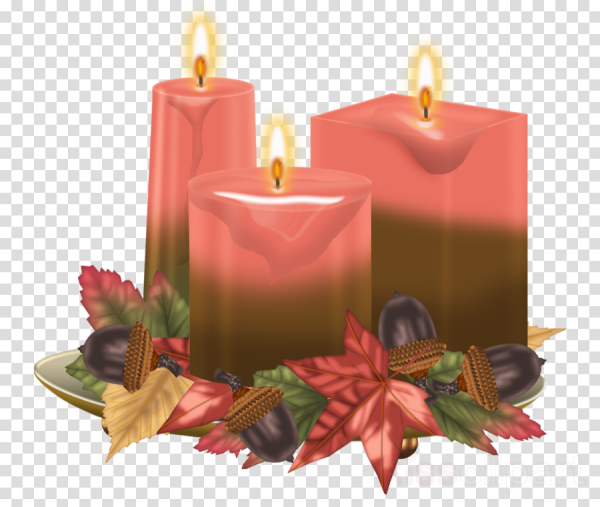 Свеча без фона