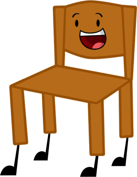 Стул мультяшный деревянный