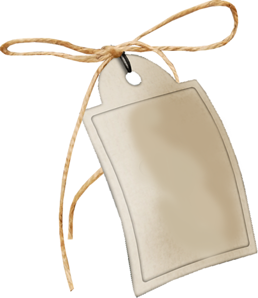 Бирка на веревочке