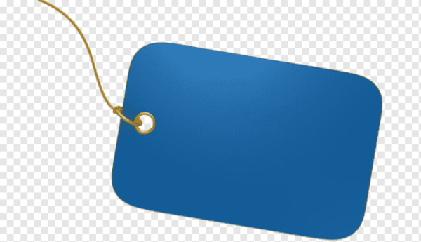 Голубой ценник